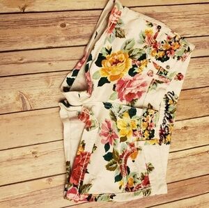 Vanilla Star Floral Jean short